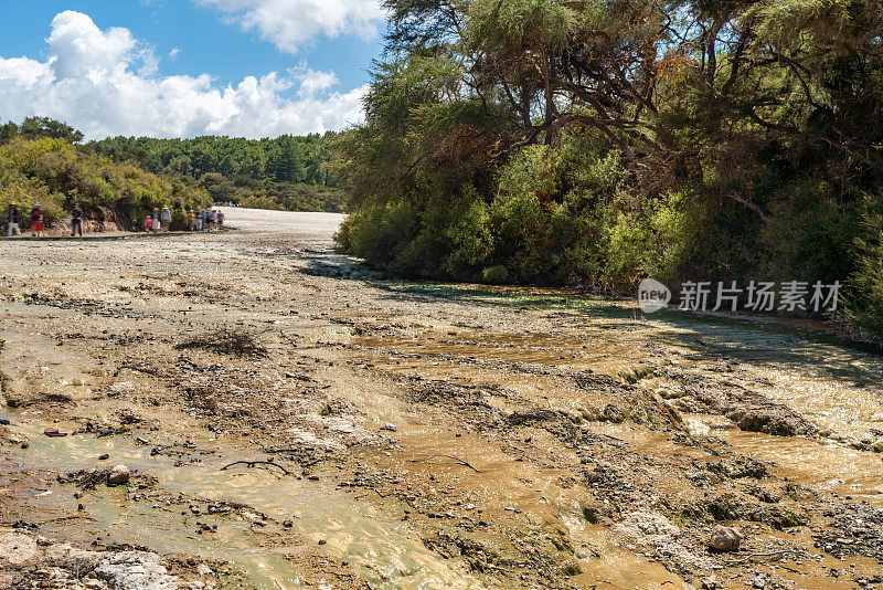 waio - tapu公园，罗托鲁瓦，新西兰